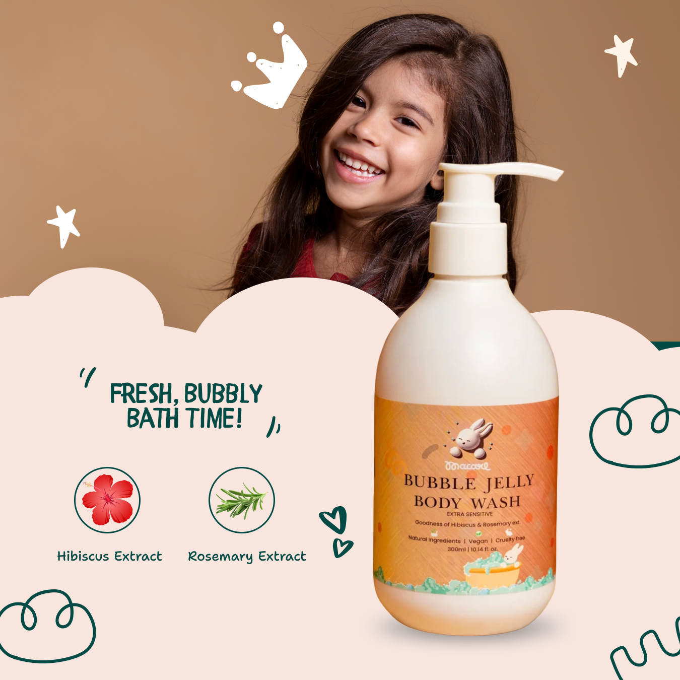 BUBBLE JELLY BODYWASH (300 ML)