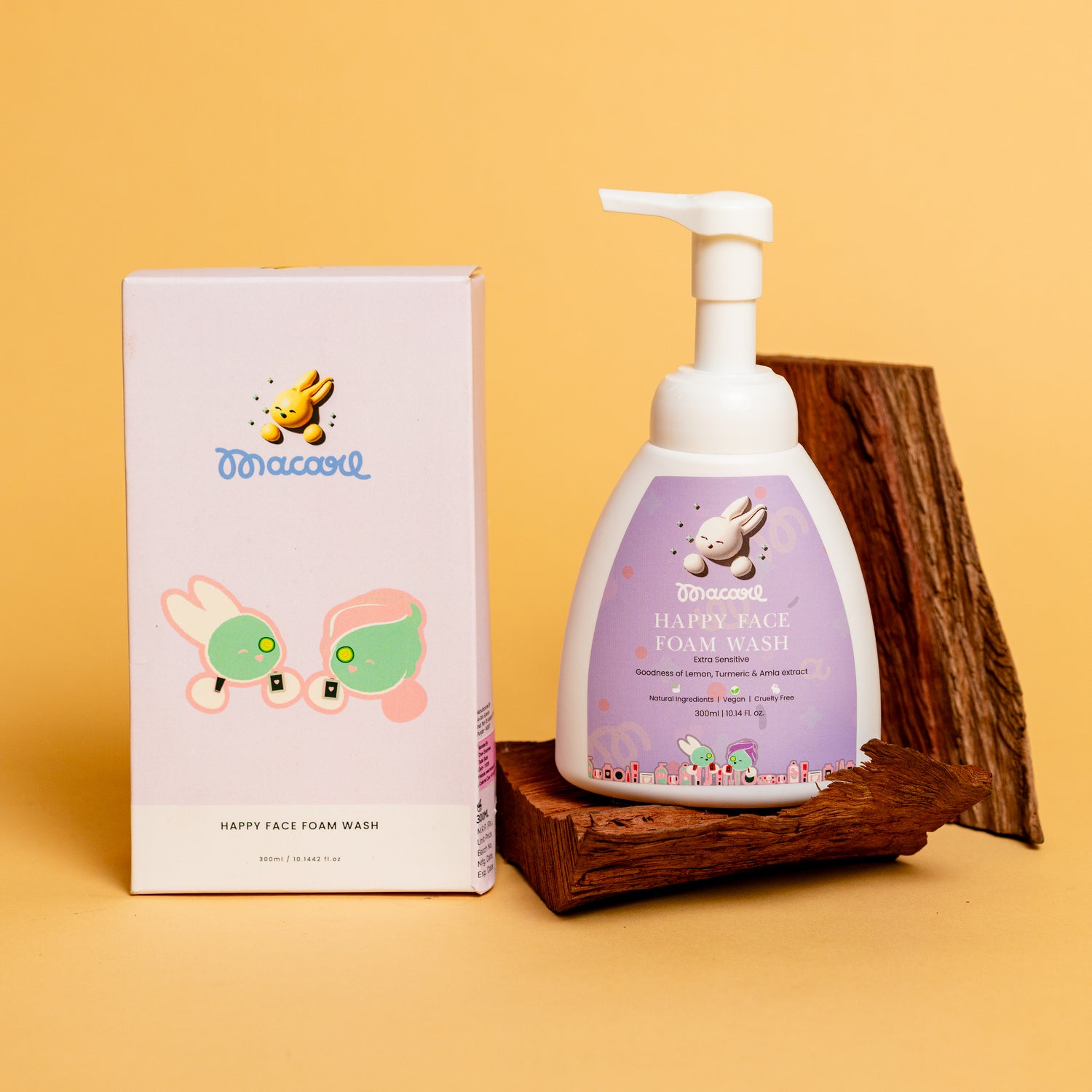 HAPPY FACE FOAM WASH (300 ML)