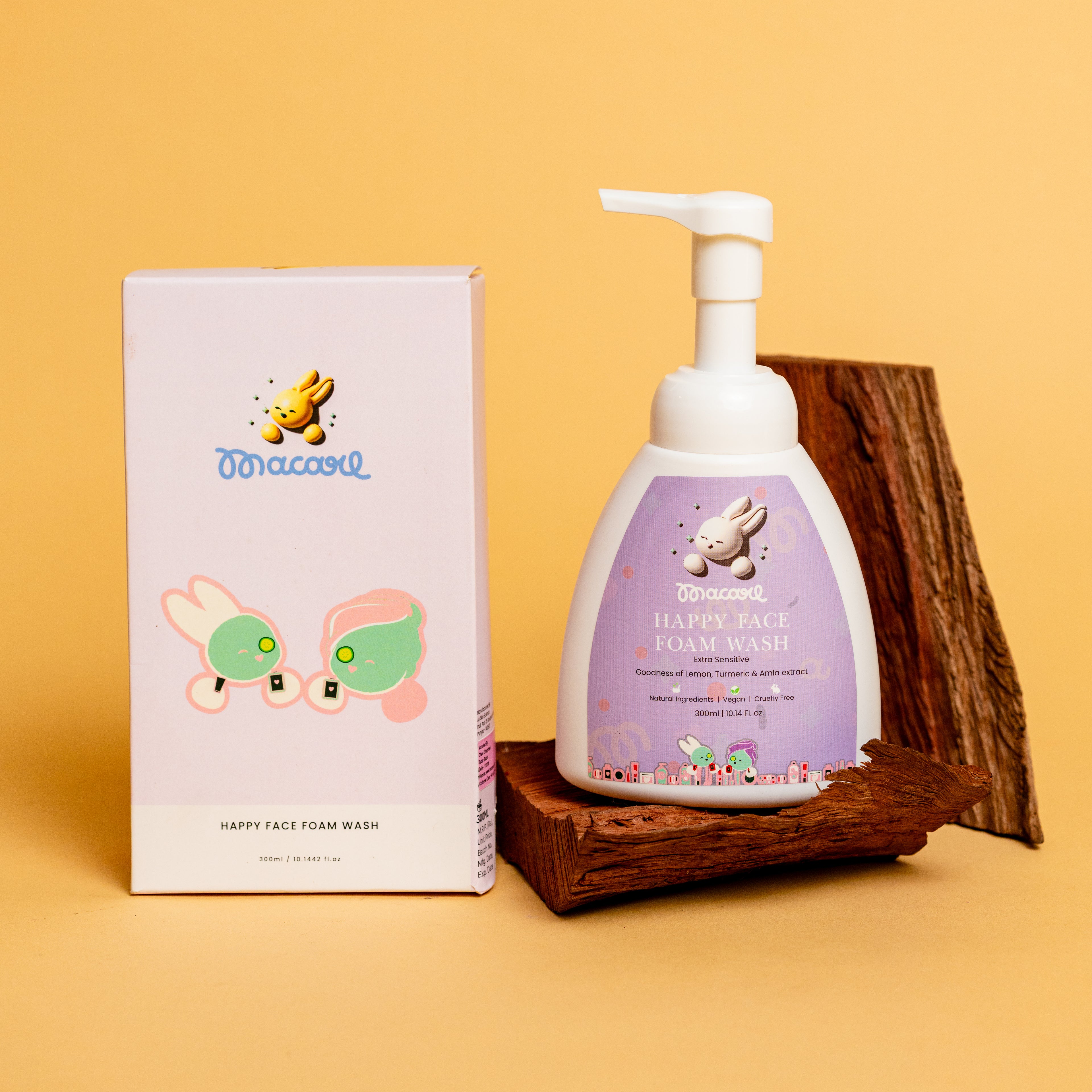 HAPPY FACE FOAM WASH (300 ML)
