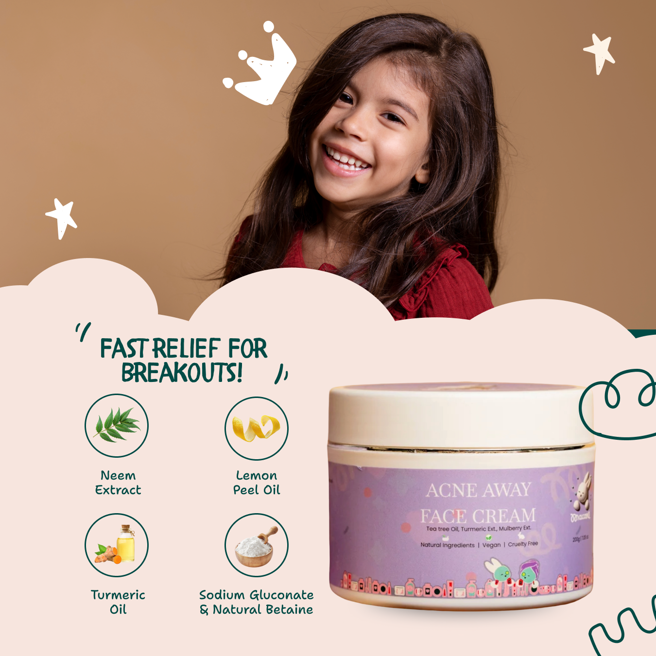 ACNE AWAY CREAM (200 GM)