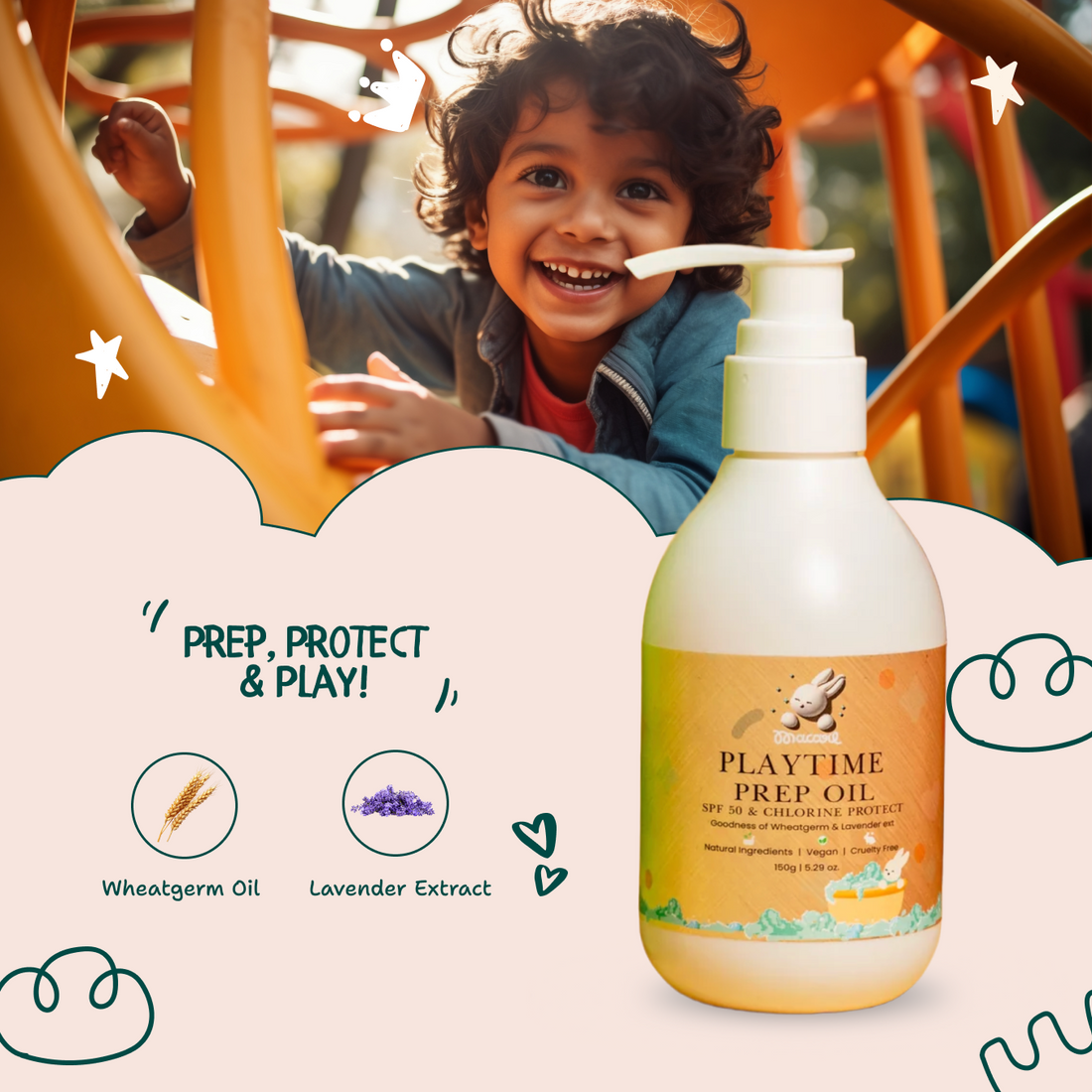 PLAYTIME PREP OIL (150 ML)