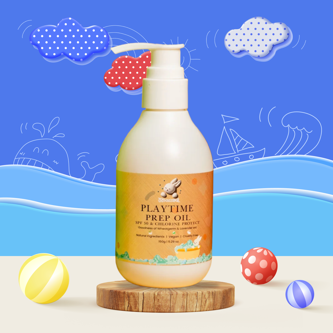 PLAYTIME PREP OIL (150 ML)